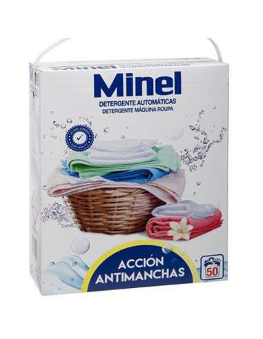 MINEL DETERGENTE LAVADORA SACO 200 LAVADOS (15 KG