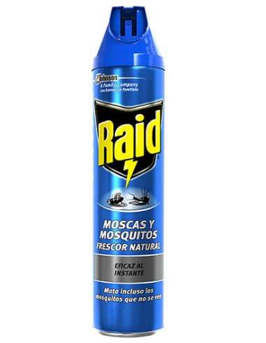 RAID SPRAY MOSCAS Y MOSQUITOS