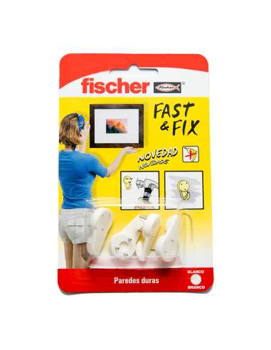 FISCHER COLGADOR CUADROS RECTOS FAST & FIX