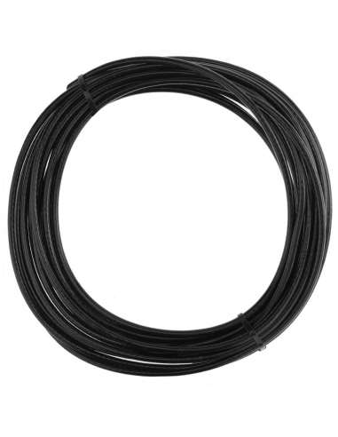 CABLE ACERO PLASTICO NEGRO 3-5 6*7+1 GIMNASIO (.10M.