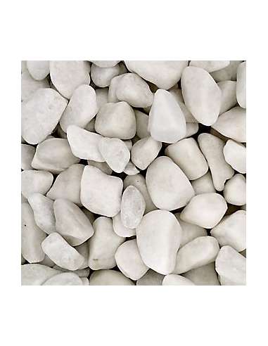 PIEDRAS DECORACION BLANCA 600 GR.