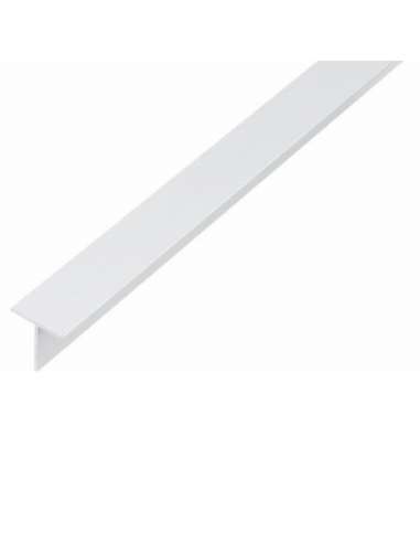 PERFIL ALUMINIO T BLANCO 250*250*250*1.5 250 MM.