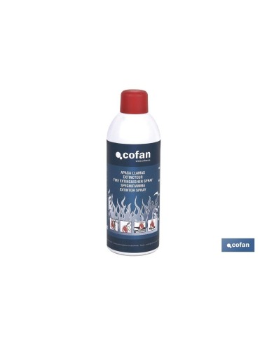 COFAN EXTINTOR MINI APAGA LLAMAS (SPRAY 300 ML