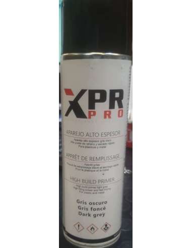 XPR APAREJO SPRAY ALTO ESPESOR GRIS OSCURO 840ML