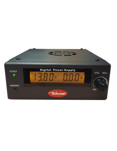 TELECOM AV-830-DPZ FUENTE DE ALIMENTACION DIGITAL Y REGULABLE DE 25 A 30 AMP. Y DE 0 A 28 V