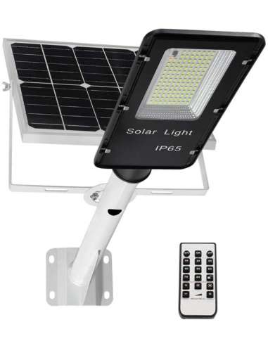 FAROL LED SOLAR MANDO DISTANCIA 100 W. 6000 FRIA