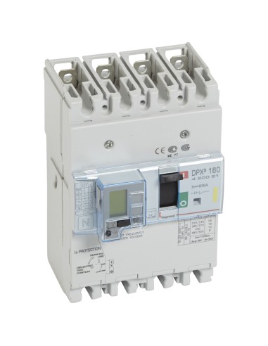 LEGRAND INTERRUPTOR AUTOMATICO CON DIFERENCIAL CUADRO DPX3 16KA 125A .