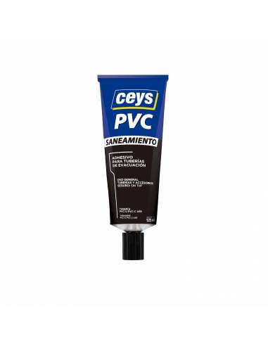 CEYS PVC SANEAMIENTO PEGAMENTO TUBERIAS EVACUACION (TUBO 125 ML