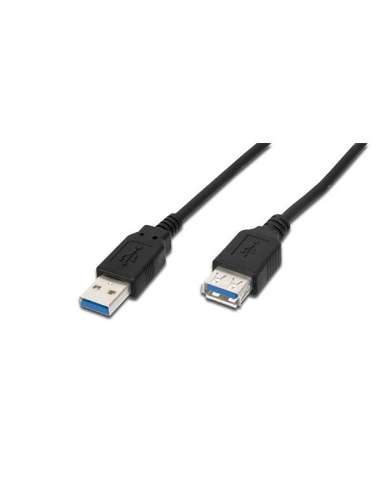 PROLONGADOR CABLE USB M./USB H.(.3 M.