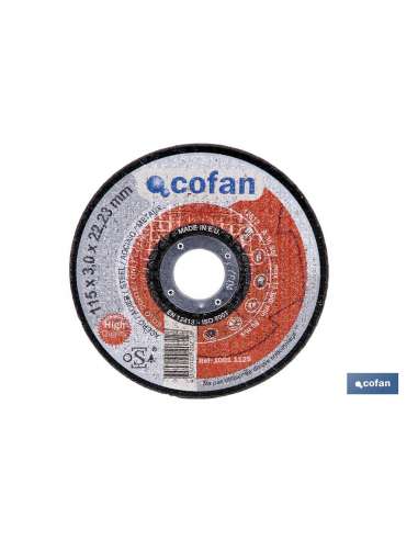 COFAN DISCO CORTE ACERO PLANO 300*3.5*22 