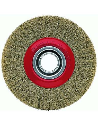 OPTIMUM CEPILLO ALAMBRE LATON CIRCULAR TALADRO 200*20*TALADRO 32