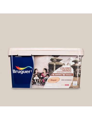 BRUGUER PLASTICA COLORES DEL MUNDO NEPAL 5 L.