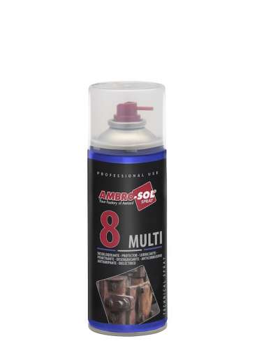 AMBRO-SOL SPRAY 400 LUBRICANTE MULTIFUNCION 8 in 1