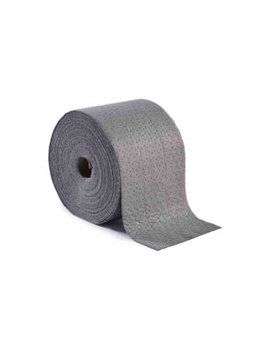 ROLO ABSORVENTE DE ÓLEO/HIDROCARBONETOS CINZA 50cm*40m UNIVERSAL