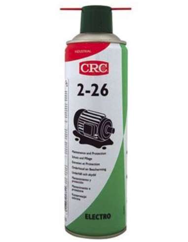 CRC SPRAY 500 2-26 ACEITE DIELECTRICO PROTECCION EQUIPOS ELECTRONICOS ANTIHUMEDAD ANTICORROSIVO HASTA 120º C.500 ML