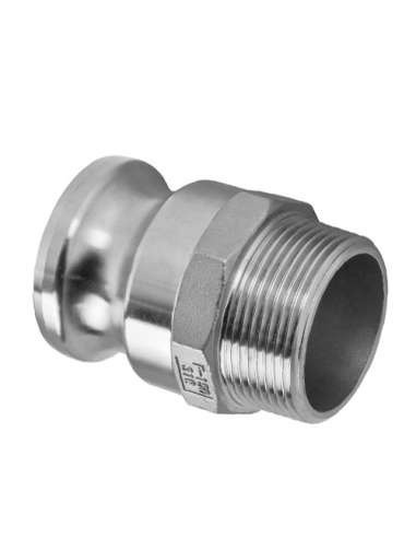 CAMLOCK ADAPTADOR F MACHO/MACHO ALUMINIO .75 3/4"