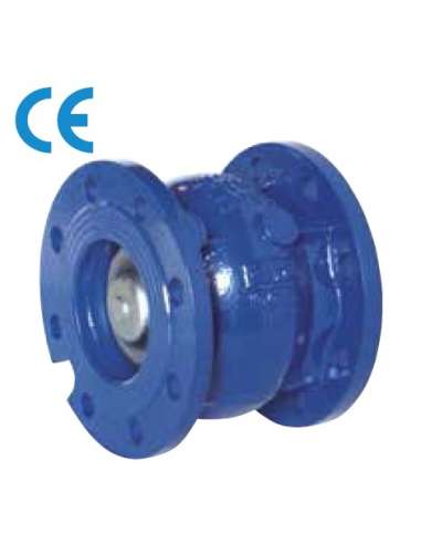 FUNDICION AZUL VALVULA RETENCION DISCO 250MM.FIG.560