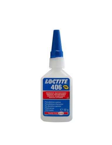 LOCTITE 406 50 GR.INSTANTANEO METAL-GOMA/EPDM 120C.