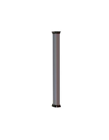 COLUMNA ALUMINIO DOBLE C(ACCESORIOS 3 M.