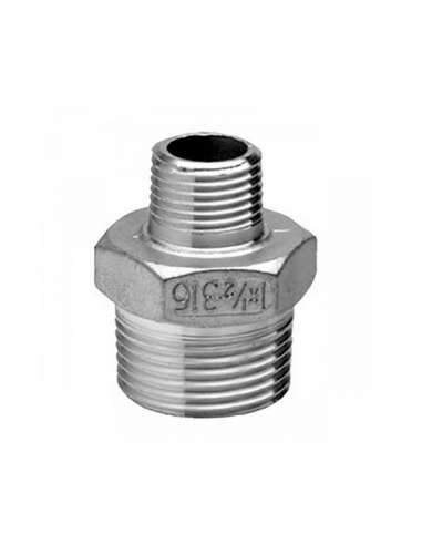 INOX 316 REDUCCION M.1/2" M.3/8"