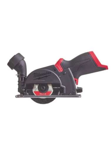 CORTADOR MULTIMATERIAIS MILWAUKEE 12V.S/BATERIA 76 mm.MAX.16 mm.M12FCOT-0