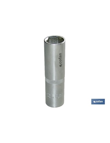 COFAN CARRACA 1/2" VASO LARGO 6C.19 m.