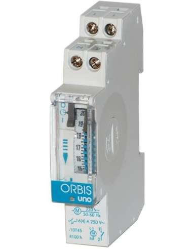 ORBIS INTERRUPTOR PROGRAMADOR HORARIO CUADRO DIARIO ESTRECHO OB400132