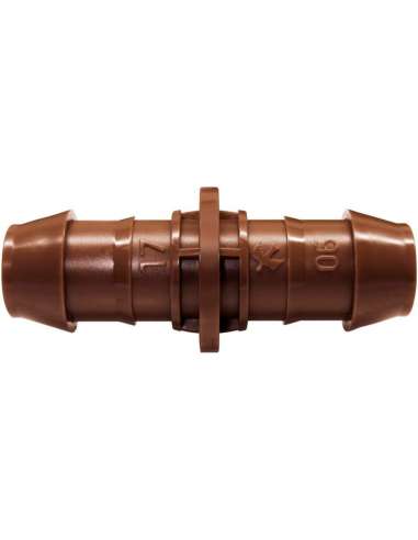 RAINBIRD GOTEO MARRON ENLACE RECTO ESTRIADO 17 MM.X36370