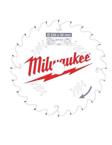 MILWAUKEE DISCO WIDIA 235*30 24 Z