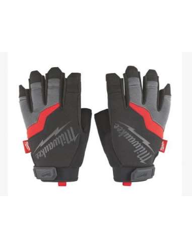 MILWAUKEE GUANTES SIN DEDOS  9/L