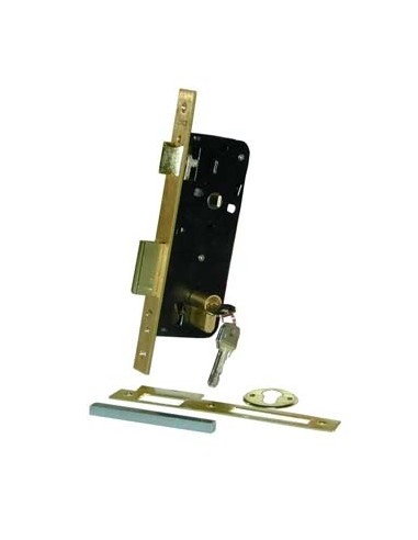 LINCE LOCK 5401 60 85 MORTISE WOODEN HANDLE/PALETN HL.