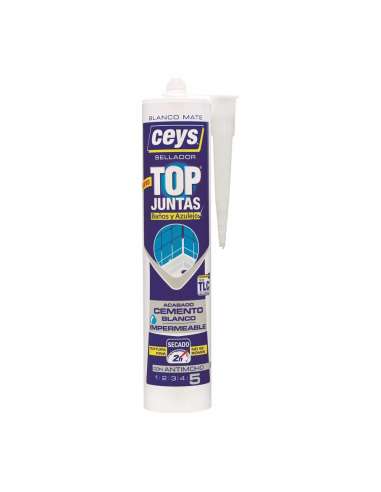 CEYS STOP JUNTAS SANITARIOS BLANCO (CARTUCHO 290 ML