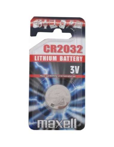 MAXELL PILA BOTON CR-2032 LITIO 3V.