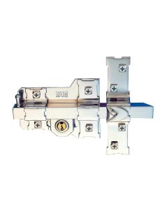 FAC CERROJO 306L/115 IZDA LLAVE/LLAVE BOMBILLO 50 PICAPORTE NIQUEL