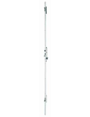 BATON CERRADURA 3097 30 85 EMBUTIR METAL 3 PUNTOS PICAPORTE/PALETON BOMBILLO 40+30 INOX