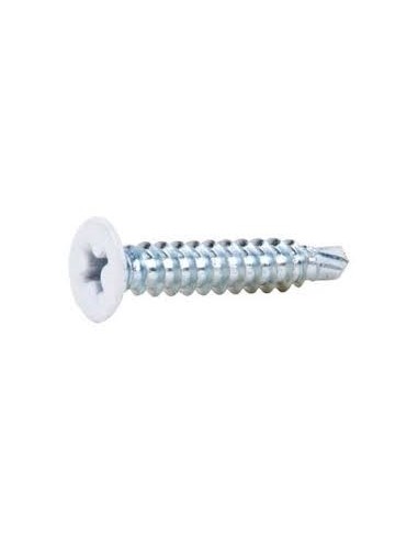 TORNILLO 7504P BLANCO 4.2*13 BROCA C/PLANA 