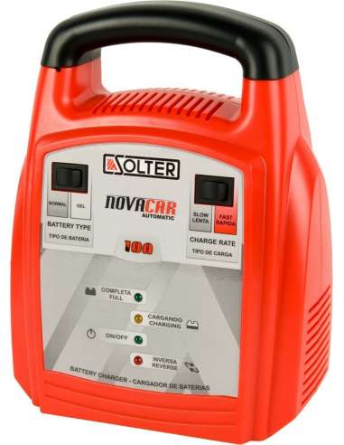 SOLTER CARGADOR BATERIA NOVACAR 10 A.12 V.120 A.