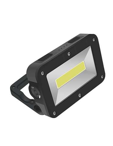 HEPO LINTERNA LED PROYECTOR RECARGABLE C/ASA 5W+3W NEGRA