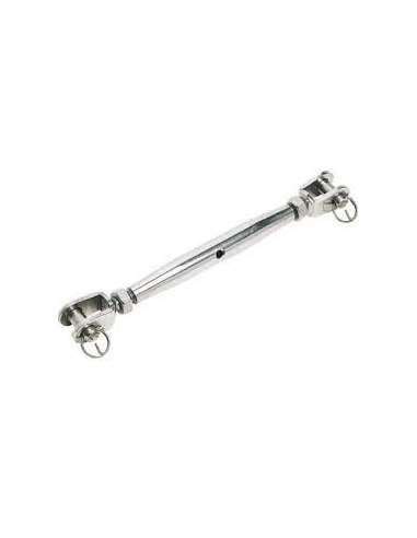 INOX ACC.CABLE TENSOR TUBULAR M.6 HORQUILLA/HORQUI