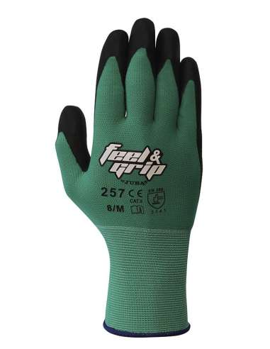 JUBA GUANTES H257 NYLON/LATEX .9L