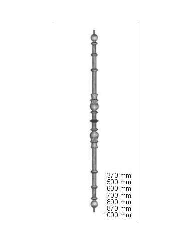 BALUSTER FUNDIDO BALUSTER BARIIL 370 BA017