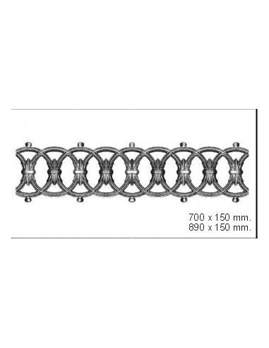 FUNDIDO SOLERA AROS 910*155 SO043/910