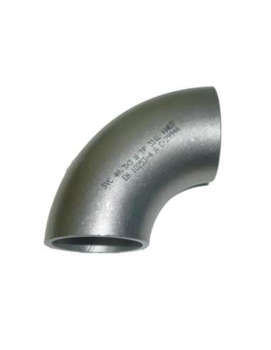 ACERO CODO 10253 3D 90º  42.4*2.6 MM.1 1/4"