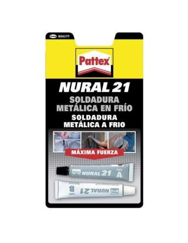 NURAL 21 SOLDADURA METALICA EN FRIO (TUBO 22 ML.