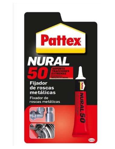 NURAL 50 10 ML.FIJADOR ROSCAS METALICAS