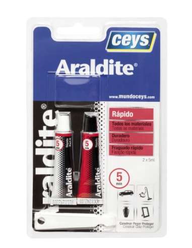 ARALDIT RAPIDO BLANCO PEQUEÑO 5+5 ML.