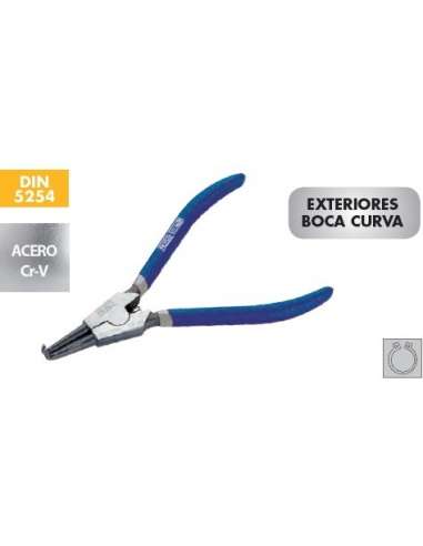 ALICATE DE BRAÇADEIRA CURVA EXTERIOR ALYCO 180 19-60