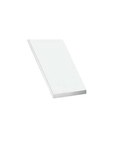 PERFIL ALUMINIO PLETINA BLANCO 200*3 2.50 M