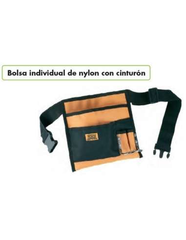 ALYCO CINTURON HERRAMIENTAS NYLON 1 BOLS.C/CINT.