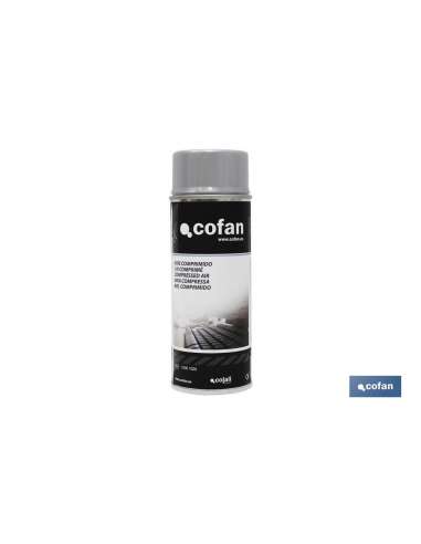 COFAN SPRAY 400ML.AIRE COMPRIMIDO